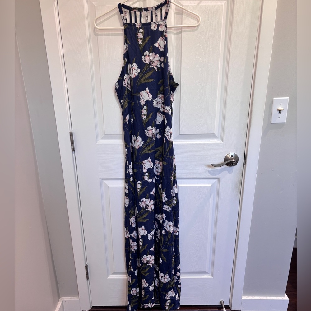 A&F floral maxi dress